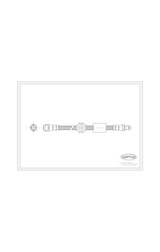 Corteco Fren Hortumu Ön Mercedes W164 X164 Corteco 19035287 A1644200348 Corteco Fren Hortumu Ön Mercedes W164 X164 Corteco 19035287 A1644200348