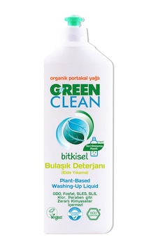 U Green Clean Organik Portakal Yağlı Bitkisel Elde Sıvı Bulaşık Deterjanı 730 ML U Green Clean Organik Portakal Yağlı Bitkisel Elde Sıvı Bulaşık Deterjanı 730 ML