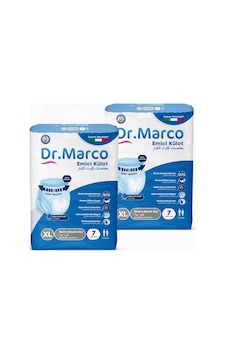 Dr. Marco Yetişkin Emici Külot Hasta Bezi XL 14'lü Dr. Marco Yetişkin Emici Külot Hasta Bezi XL 14'lü