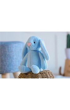 Uyku Arkadaşım Uzun Kulak Bunny Peluş Tavşan 65 Cm Mavi Uyku Arkadaşım Uzun Kulak Bunny Peluş Tavşan 65 Cm Mavi