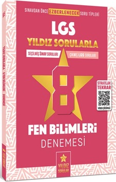 8.Sınıf LGS Fen Bilimleri 8 Deneme- Yıldız Sorular Yayınları 8.Sınıf LGS Fen Bilimleri 8 Deneme- Yıldız Sorular Yayınları