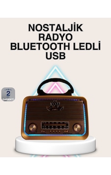 Ahşap Nostaljik Radyo Bluetooth Usb Sd Kart Destekli - Lisinya Ahşap Nostaljik Radyo Bluetooth Usb Sd Kart Destekli - Lisinya