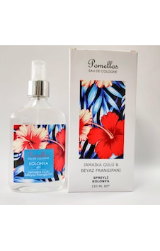 Pomellos 80 Derece Jamaika Gülü & Beyaz Frangipani Kolonyası Sprey 150 ML Pomellos 80 Derece Jamaika Gülü & Beyaz Frangipani Kolonyası Sprey 150 ML