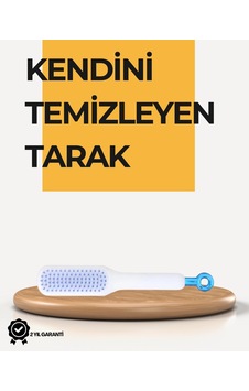 Kendi Kendini Temizleyen Saç Tarağı Anti-statik Silikon Uçlu Abs Malzeme 22x4 Cm Belirtilmemiş 15154114 Kendi Kendini Temizleyen Saç Tarağı Anti-statik Silikon Uçlu Abs Malzeme 22x4 Cm Belirtilmemiş 15154114