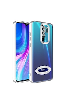 Kilifone - Xiaomi Uyumlu Redmi Note 8 Pro - Kılıf Kamera Korumalı Tatlı Sert Omega Kapak - Gümüş Kilifone - Xiaomi Uyumlu Redmi Note 8 Pro - Kılıf Kamera Korumalı Tatlı Sert Omega Kapak - Gümüş
