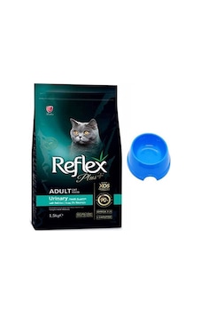 Reflex Plus Urinary Tavuklu Yetişkin Kedi Maması 1500 G + Küçük Mama Kabı Reflex Plus Urinary Tavuklu Yetişkin Kedi Maması 1500 G + Küçük Mama Kabı