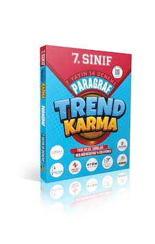 Trend Karma 7. Sınıf Paragraf Denemeleri 7 Yayın 14 Deneme