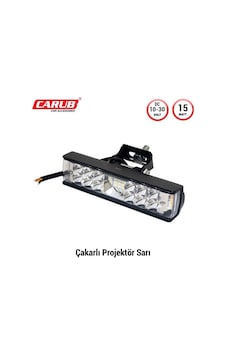 Carub Projektör Sis Farı 10-30v15w Çakar Beyaz- Sarı15x3,5 Carub Projektör Sis Farı 10-30v15w Çakar Beyaz- Sarı15x3,5