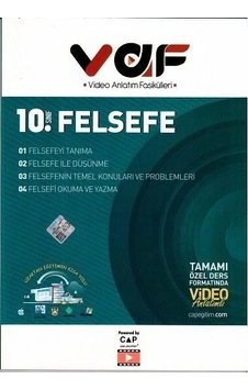 Çap 10.sınıf Felsefe Video Anlatım Fasikülleri