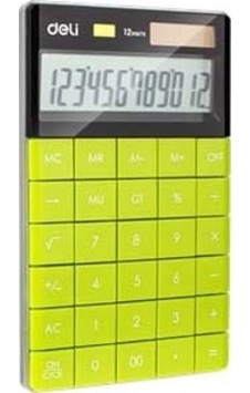Deli 1589 Hesap Makinesi 12 Hane Yeşil Deli 1589 Hesap Makinesi 12 Hane Yeşil