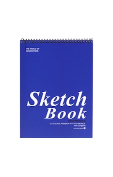 Morning Glory 2000 Sketch Book 26x19 Cm Lacivert 15010-89170