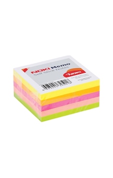 Noki Yapışkanlı Not Kağıdı, 50x50 Mm, 250 Yaprak, Çok Renkli Noki Yapışkanlı Not Kağıdı, 50x50 Mm, 250 Yaprak, Çok Renkli