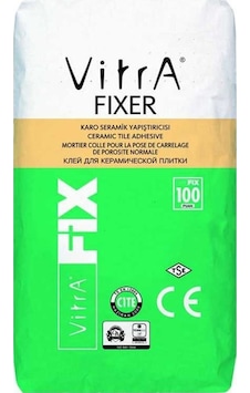 VitrA VitrAfix Fixer Gri 25 Kg F11101025 VitrA VitrAfix Fixer Gri 25 Kg F11101025