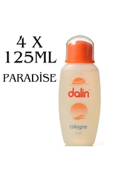 Dalin Paradise Kolonya Turuncu Kapak 4 x 125 ML Dalin Paradise Kolonya Turuncu Kapak 4 x 125 ML