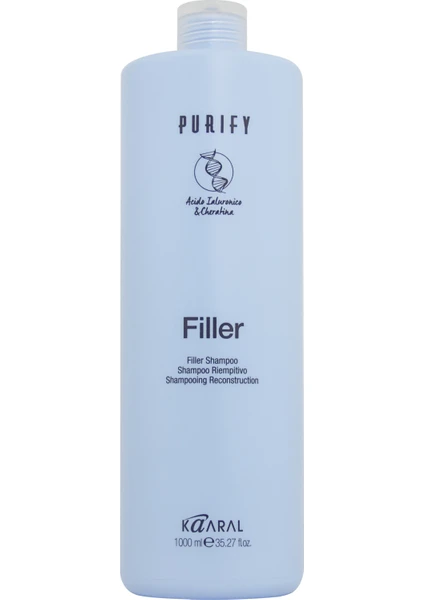 Kaaral Purify Filler 1000ml Shampoo Zayıf - Yıpranmış Kaaral Purify Filler 1000ml Shampoo Zayıf - Yıpranmış