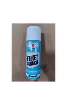 200 Ml Etiket Sökücü Mastik Yapışkan Artığı Sökücü Sprey Cam Metal Ahşap Mobilya Zemine Uygun 200 Ml Etiket Sökücü Mastik Yapışkan Artığı Sökücü Sprey Cam Metal Ahşap Mobilya Zemine Uygun