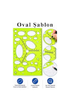 Oval Şablon Orta Boy Cetvelli 1 Adet Rio 17 Cm Cetvelli Teknik Çizim Oval Cetveli Okul Mühendis Mimar Çok Renkli Oval Şablon Orta Boy Cetvelli 1 Adet Rio 17 Cm Cetvelli Teknik Çizim Oval Cetveli Okul Mühendis Mimar Çok Renkli