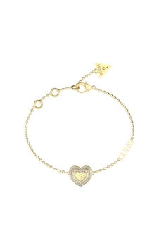 Guess Jgujubb04031jwygs Kalpli Kadın Bileklik Altın Guess Jgujubb04031jwygs Kalpli Kadın Bileklik Altın