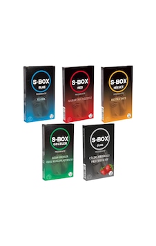 S-Box Karma Prezervatif 12'li x 5 S-Box Karma Prezervatif 12'li x 5