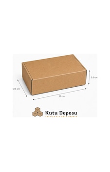 12.5x17x5.5 Cm E-ticaret Ve Kargo Kutusu 100 Adet 12.5x17x5.5 Cm E-ticaret Ve Kargo Kutusu 100 Adet