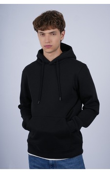 Sportuel Erkek Siyah 6506 Js Kapşonlu 3 İplik Basic Sweatshirt Jsswtk25e000005-siyah Sportuel Erkek Siyah 6506 Js Kapşonlu 3 İplik Basic Sweatshirt Jsswtk25e000005-siyah