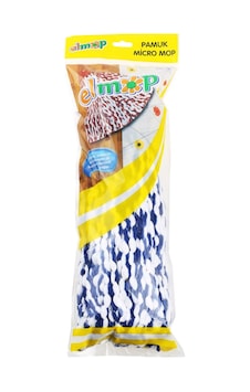 Elmop Pm02 Yedek Islak Vidalı Mop Paspas Püskül Ucu - Pamuklu Mikrofiber İpli Mop Yedeği Başlığı Elmop Pm02 Yedek Islak Vidalı Mop Paspas Püskül Ucu - Pamuklu Mikrofiber İpli Mop Yedeği Başlığı