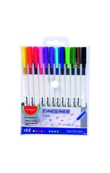 Keyroad Fineliner Renkli Kalem Seti 0,4 12li