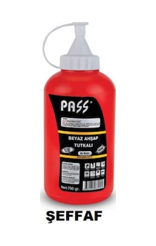 Pass Şeffaf Ahşap Tutkalı ( 350 - 700 Gr ) Seçenekli Pass Şeffaf Ahşap Tutkalı ( 350 - 700 Gr ) Seçenekli