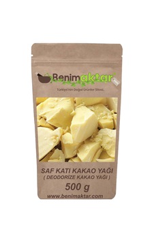 BenimAktar Katı Kakao Yağı Deoderize 500 G BenimAktar Katı Kakao Yağı Deoderize 500 G