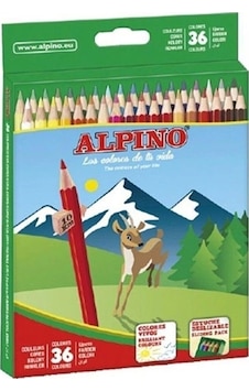 Alpino Kuru Boya Tam Boy 36 Renk Al 600 Çok Renkli Alpino Kuru Boya Tam Boy 36 Renk Al 600 Çok Renkli