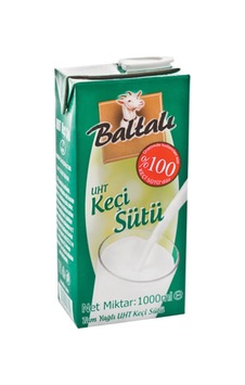 2 Adet Baltalı %100 Keçi Sütü Uht 1 L