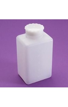 Lp Italiana Hdpe,sıse Kare Taksımatlı Contalı Kapak 500ml