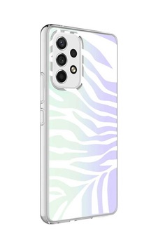 Galaxy A33 5g Kılıf Zore M-blue Desenli Kapak Zebra No1 Galaxy A33 5g Kılıf Zore M-blue Desenli Kapak Zebra No1