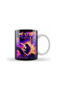Godzilla Retro Godzilla Alien Kupa Bardak Porselen Karışık Godzilla Retro Godzilla Alien Kupa Bardak Porselen Karışık