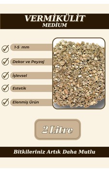 Vermikülit - Bitki Kök Gelişimini Destekleyen Çimlendirme Ve Köklenme İçin - 2 Litre Diğer Vermikülit - Bitki Kök Gelişimini Destekleyen Çimlendirme Ve Köklenme İçin - 2 Litre Diğer