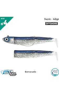 Fiiish Black Minnow Bm140/4 Bm3160 Combo Offshore 14cm 40gr Barracuda Fiiish Black Minnow Bm140/4 Bm3160 Combo Offshore 14cm 40gr Barracuda