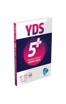 YDS 5 Plus Tamamı Çözümlü Deneme Sınavı 9607 - Murat Yayınları YDS 5 Plus Tamamı Çözümlü Deneme Sınavı 9607 - Murat Yayınları