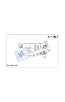 Kale-radyator Turbosarj Radyatoru Bmw F40 F52 F44 F45 F46 F48 F49 F39 . Mını F54 F55 F56 F57 F60 375760 17517617597