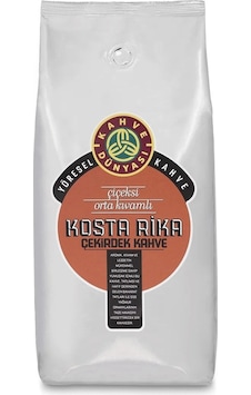 Kahve Dünyası Kosta Rika Kavrulmuş Çekirdek Kahve 1 KG Kahve Dünyası Kosta Rika Kavrulmuş Çekirdek Kahve 1 KG