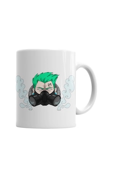 Fantasy Gas Mask Kupa Bardak Porselen Karışık Fantasy Gas Mask Kupa Bardak Porselen Karışık