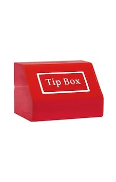 Asma Kilitli Pleksi Tip Box Bahşiş Kutusu Kırmızı 20x13xh12 Asma Kilitli Pleksi Tip Box Bahşiş Kutusu Kırmızı 20x13xh12