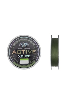 Albastar Active 8x 0.14mm 300m L.green 8 Örgü İp Misina 16.6kg Çeker