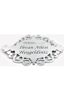 Ihvanonline Pleksi Kapı Süsü 3 - Gümüş Ihvanonline Pleksi Kapı Süsü 3 - Gümüş