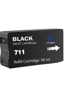 Atomplotter Hp 711 Black Kartuş 80ml Atomplotter Hp 711 Black Kartuş 80ml