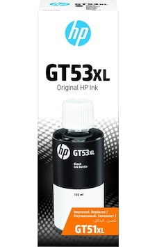 HP 1VV21AE Black Mürekkep Şişe 135 ml. (GT53XL) HP 1VV21AE Black Mürekkep Şişe 135 ml. (GT53XL)