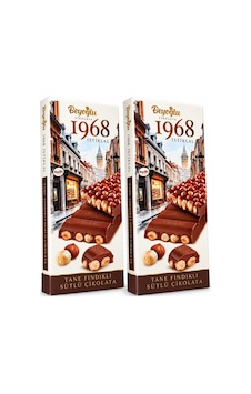 Beyoğlu 1968 İstiklal Tane Fındıklı Sütlü Çikolata 95 Gr X 2 Adet Beyoğlu 1968 İstiklal Tane Fındıklı Sütlü Çikolata 95 Gr X 2 Adet