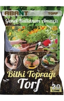 Abant 40x60 Cm 20 Lt Çiçek Toprağı Torf
