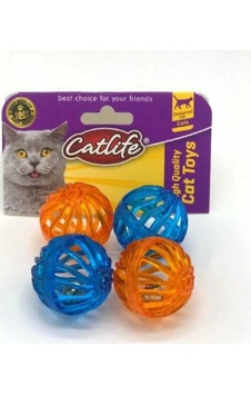 Catlife Zilli Kedi Oyuncağı 4'lü Catlife Zilli Kedi Oyuncağı 4'lü