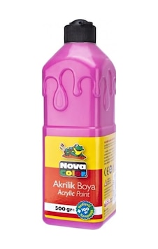 Nova Color Akrilik Boya 500ml Pembe - 3 Adet 016 Pembe Nova Color Akrilik Boya 500ml Pembe - 3 Adet 016 Pembe