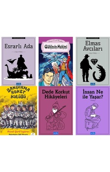 Parıltı Yayınları Esrarlı Ada Göklerin Hakimi Bandırma Roket Kulübü İnsan Ne İle Yaşar